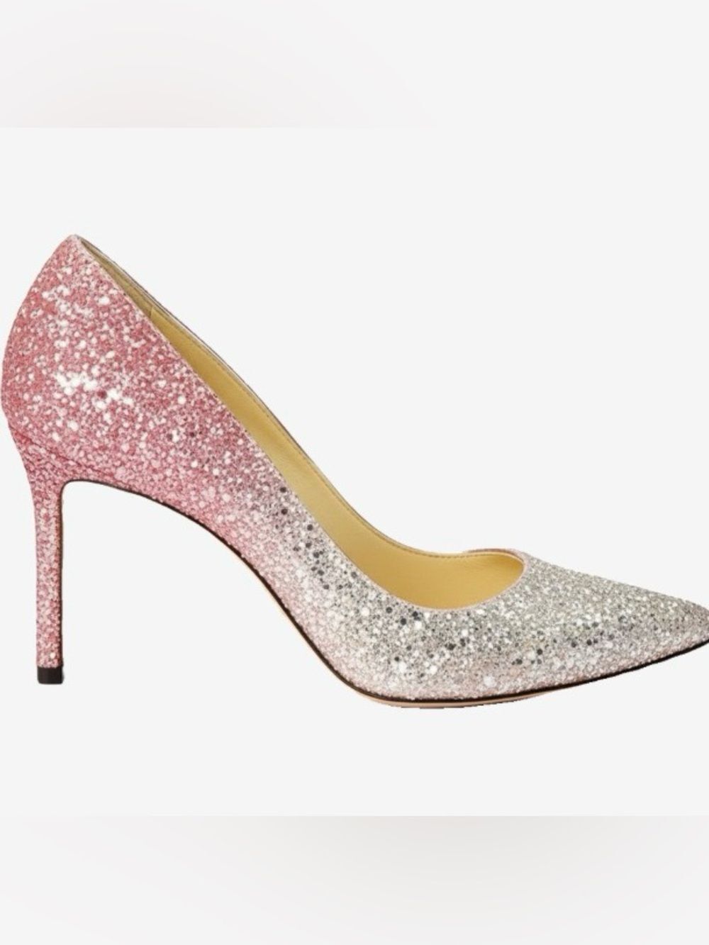 🛍️ Jimmy Choo Authentic Romy 100 Gradient Ombré Heel W/Box & Dust Cover Like New